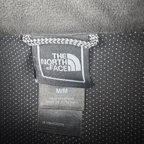 Vintage The North Face Fleece Vest Men's Medium Black Outdoor Windwall Y2K - Picture 4 of 8